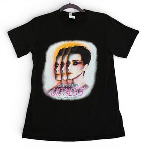 Delta Katy Perry Witness Tour 2017 T-Shirt Unisex Small Black Graphic